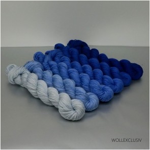 COLORWAY ∣ WOLLE FARBVERLAUF ∣ BLUE SAPPHIRE