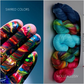 YARN MIX ∣ SWIRED COLORS