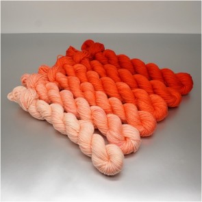 COLORWAY│WOLLE FARBVERLAUF│CORAL RED